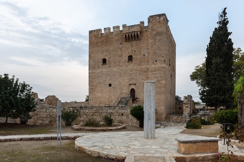 Medieval Kolossi Castle near Limassol