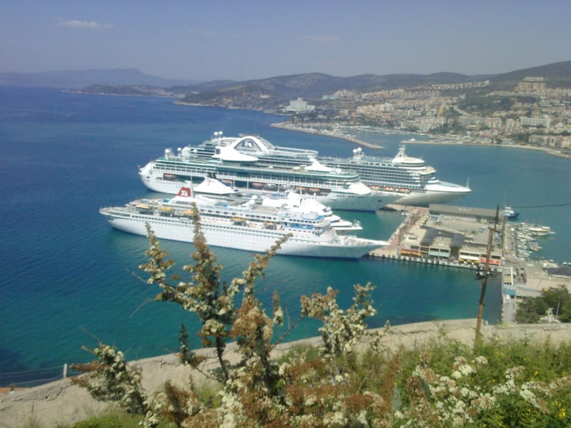 Mediterranean coastline of Cyprus